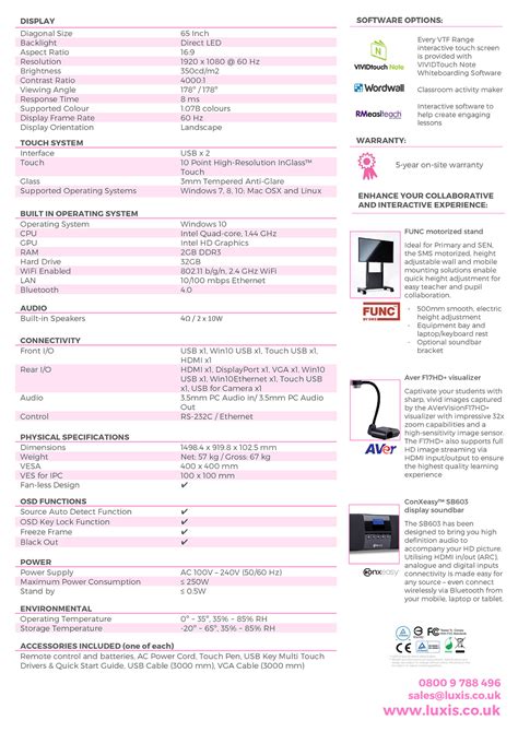 PRODUCT DATASHEET 